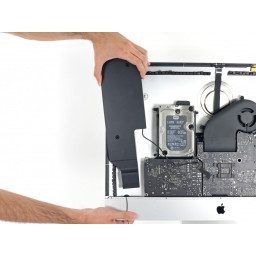 Замена левого динамика iMac Intel 27 
